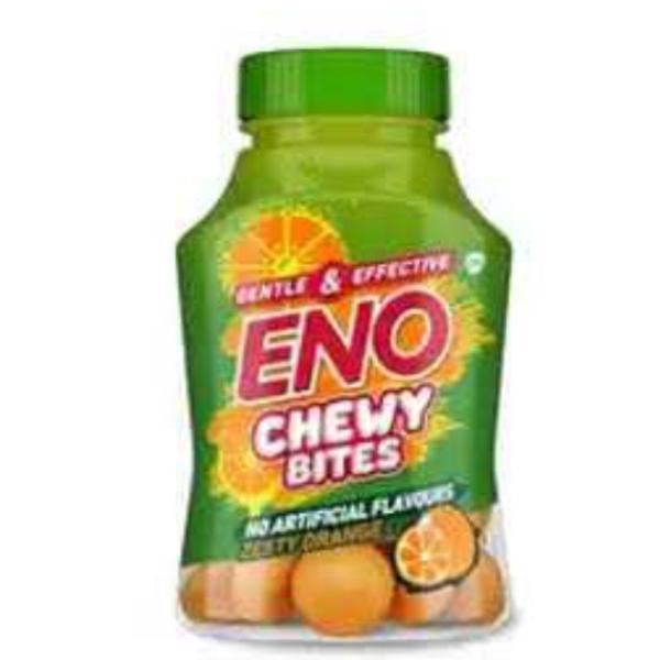 Netmeds | Eno Chewy Bites Tablet - Zesty Orange Flavour 10's