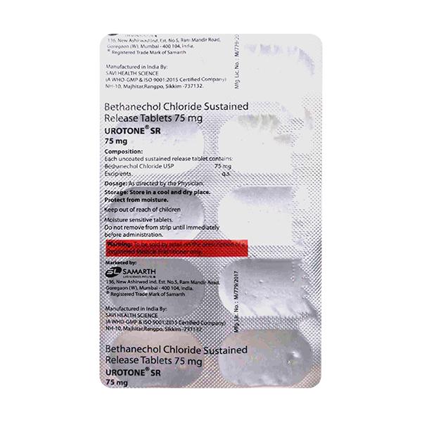 Netmeds | UROTONE SR 75mg Tablet 10's