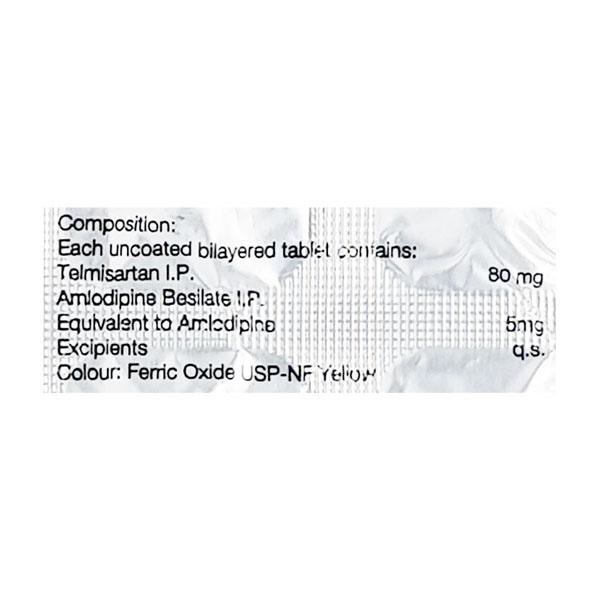 Telpres AM 80mg Tablet 10'S - Hypertension-Ang