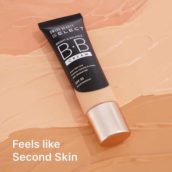 Swiss Beauty Select Bright and Balance Multifunctional Bb Cream With Spf 30 Milkshake 30 gm - Foundation