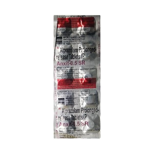 Anxit SR 0.5mg Tablet 10'S