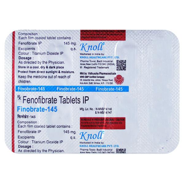 Netmeds | FINOBRATE 145 Tablet 10's