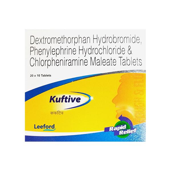Netmeds | KUFTIVE RAPID RELIEF Tablet 10's
