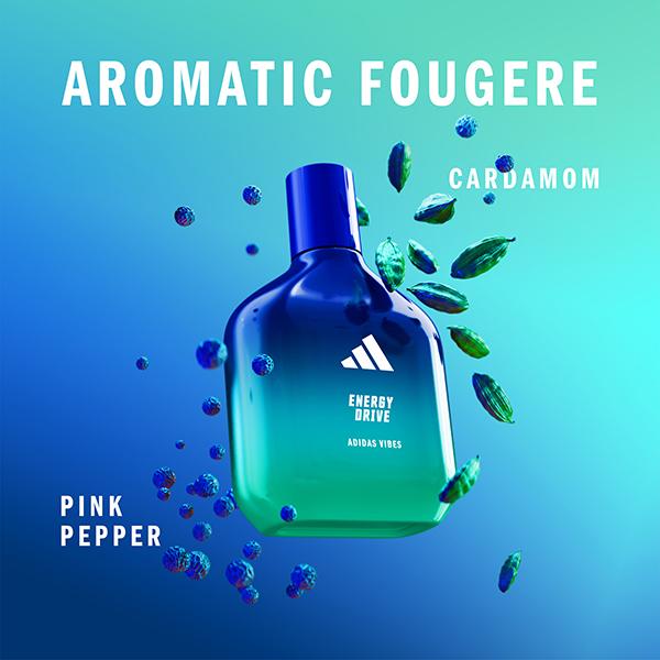 Adidas Vibes Energy Drive Eau De Parfum 100 ml - Perfumes (Edt/Edp)