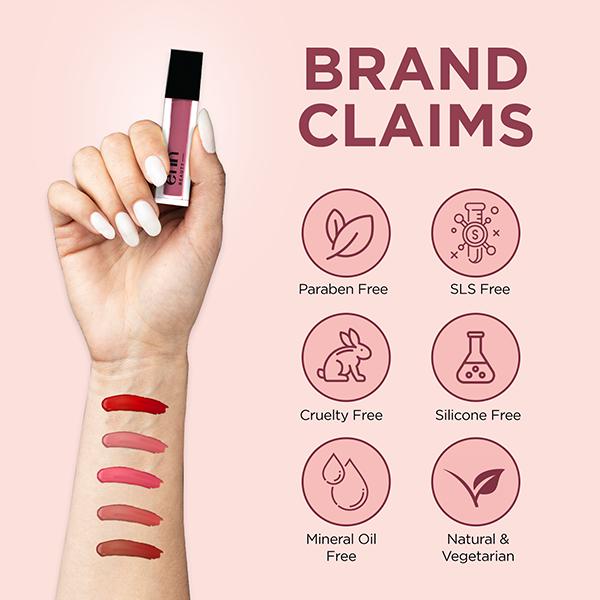 ENN Transferproof Matte Liquid Lipstick - Berry Vodka 1.5 ml - Liquid Lipsticks