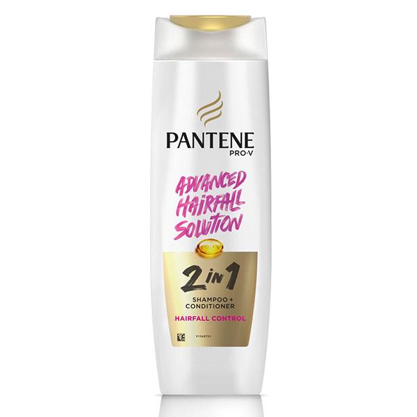 Pantene Advanced Hairfall Solution 2in1 Anti-Hairfall for Women Shampoo + Conditioner 340 g - Shampoos