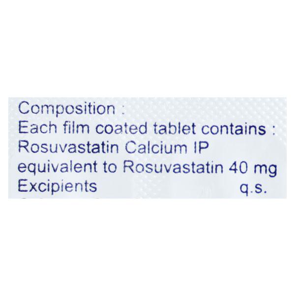 Consivas 40mg Tablet 10'S - High Cholesterol-Dys