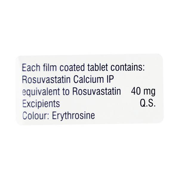 ROSULESS 40 Tablet 15's - High Cholesterol-Dys
