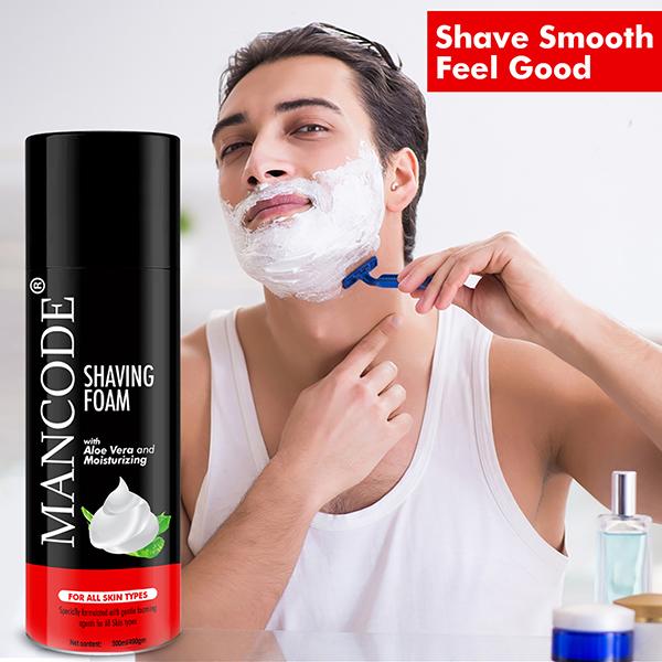 Mancode Shaving Foam 500 ml - Shaving Foams
