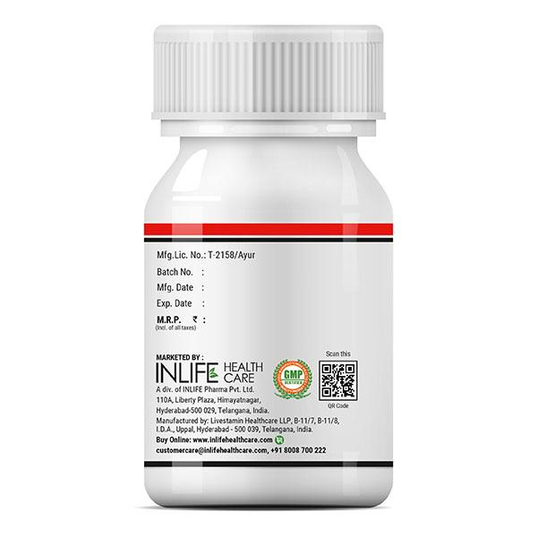 INLIFE Vitality & Vigour Vegetarian Capsule 90's - Sexual Care