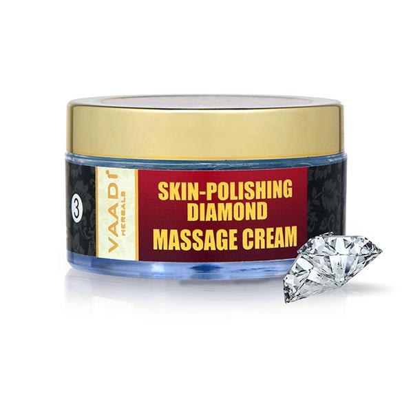 Skin-Polishing Diamond Massage Cream 50 gm - Creams/Oils/Lotions