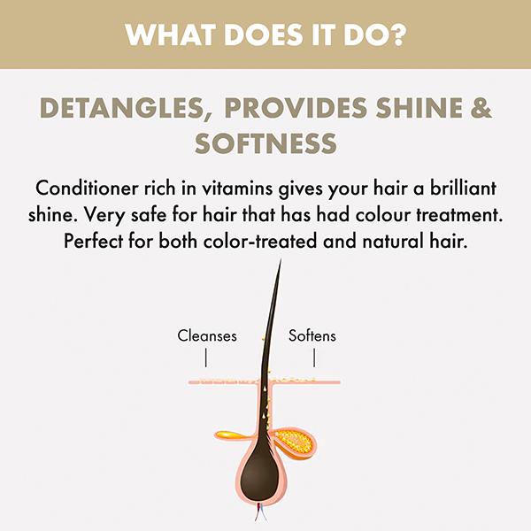 Alfaparf Milano Diamond Illuminating Conditioner - Splitend Repair, Straight, Wavy Hair 1000 ml - Conditioners