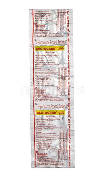 Bactogard 200mg Tablet 10'S - Bacterial Infections-Cep