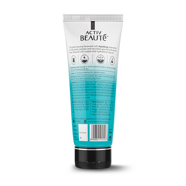 Activ Beaute Advanced Hydration Purifying Face Wash 50 ml - Face Wash & Cleansers