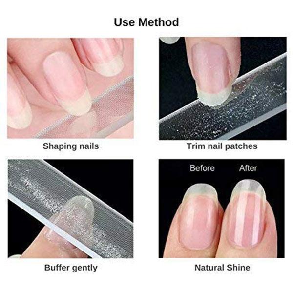Bronson Professional Glass nail Shiner & Filer 1's - Nail Care