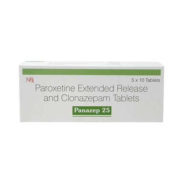 Panazep 25mg Tablet 10'S - Anxiety-Anx