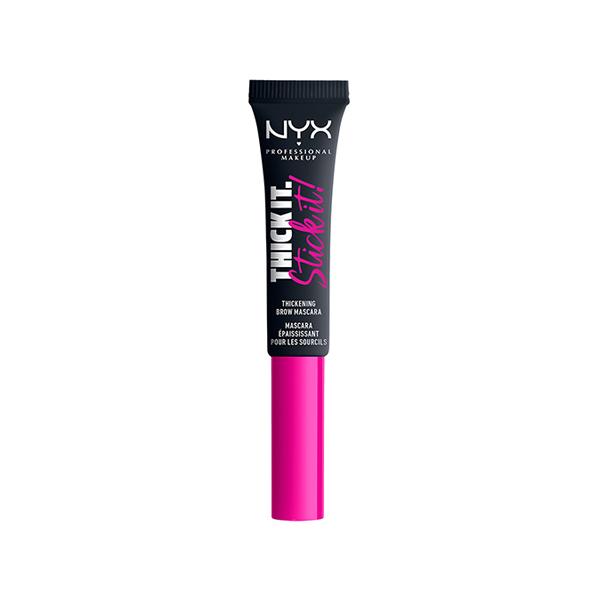 NYX Professional Makeup Thick It Stick It Brow Mascara Black 7 ml - Eyebrow Pencils & Enhancers