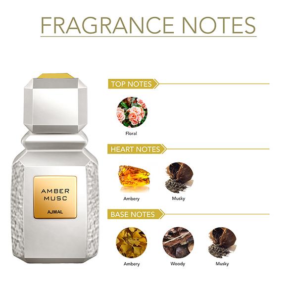 Ajmal Amber Musc Edp 100 Ml - Perfumes (Edt/Edp)