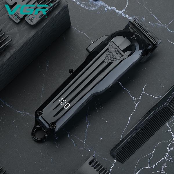 VGR V-282 Trimmer 200 min Runtime 6 Length Settings (Black) 1's - Trimmers