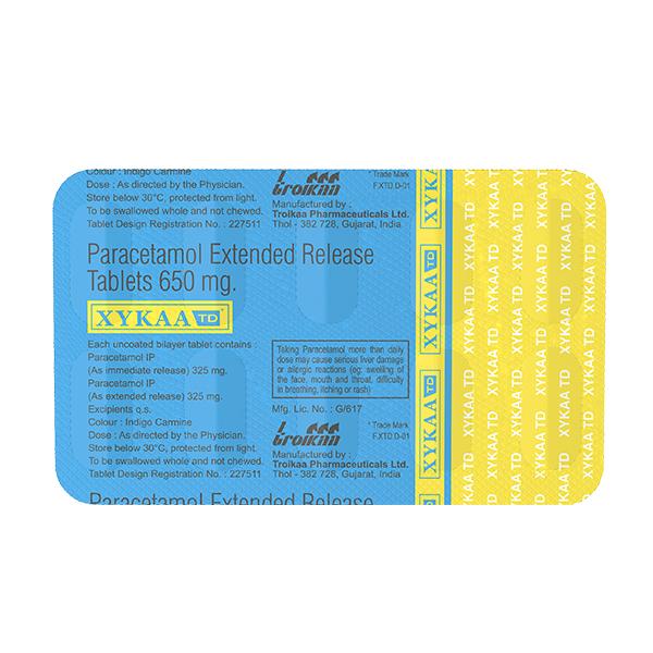 Xykaa TD Tablet 10'S - Fever-Ana