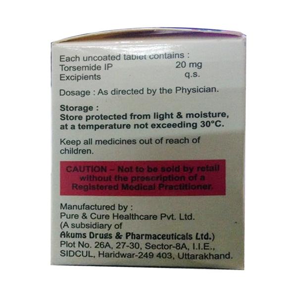 DYLOOP 20 Tablet 15's - Hypertension-Diu