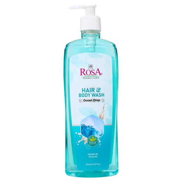 Rosa Hair & Body Wash - Ocean Drop 500 ml