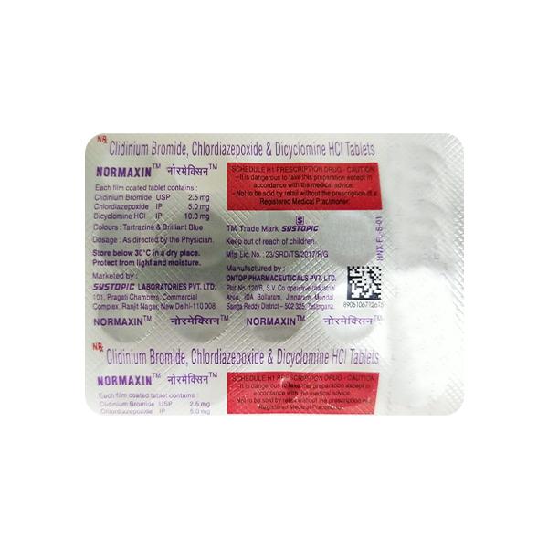 NORMAXIN Tablet 20's - Muscle Cramps/Spasticity-Ant