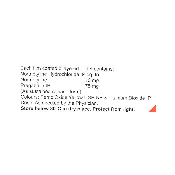 NERVZ NT Tablet 15's - Neuropathic Pain-Dru