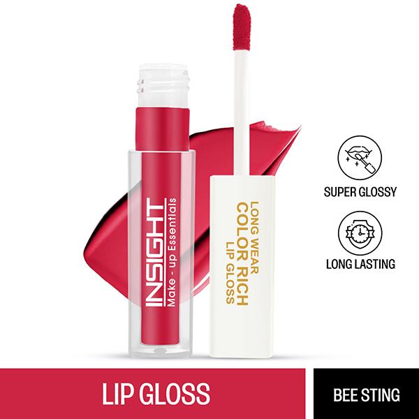 Netmeds | Insight Cosmetics Long Wear Color Rich Lip Gloss - Bee Sting 4 ml