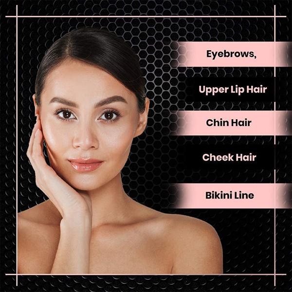 Wahl Facial Trimmer Combo - Rose Gold - Hair Removal Accessories