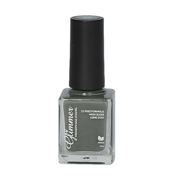 Glimmer Premium Nail Enamel Militarygreen 10 ml - Nail Polish