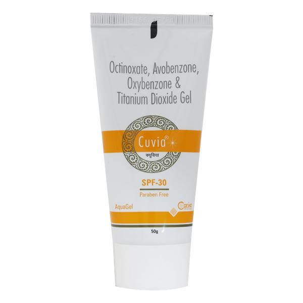 CUVIA SPF 30 AQUA Gel 50gm - Sunscreen Preparations-Emo