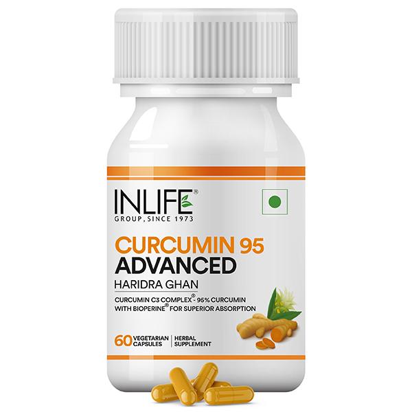 Netmeds | INLIFE Curcumin 95 Advanced 500 mg Vegetarian Capsule 60's