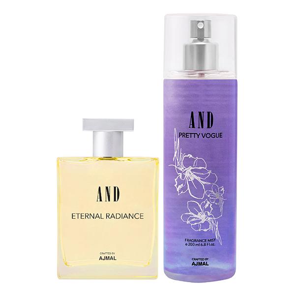 Netmeds | AND EterlR EDP & PrettyV Mist Pack of 2 250 ml