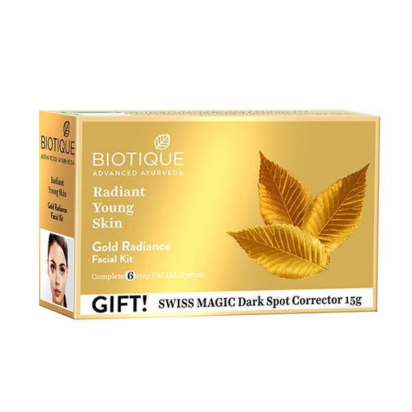 Netmeds | Biotique Gold Radiance Facial 65 gm