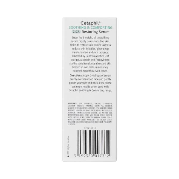 Cetaphil Soothing and Comforting CICA Restoring Serum 30 ml - Face Serum