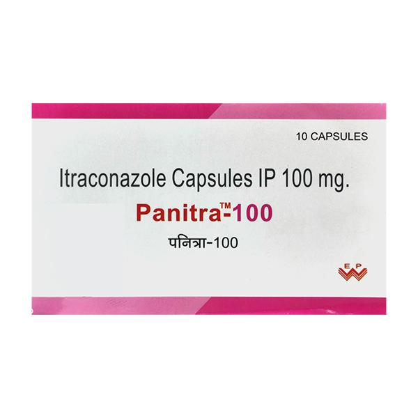Panitra 100mg Capsule 10'S - Fungal Infections-Anf