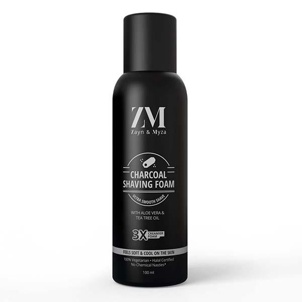 Netmeds | Zayn & Myza Charcoal Shaving Foam 100 ml