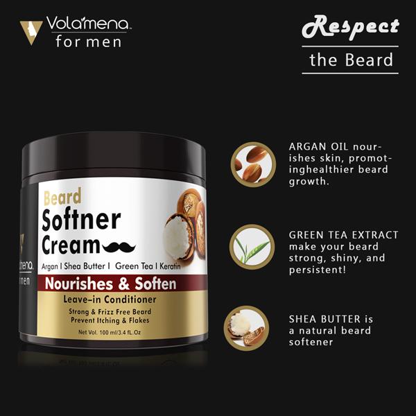 Volamena Beard Softener Cream 100 ml - Beard Softener