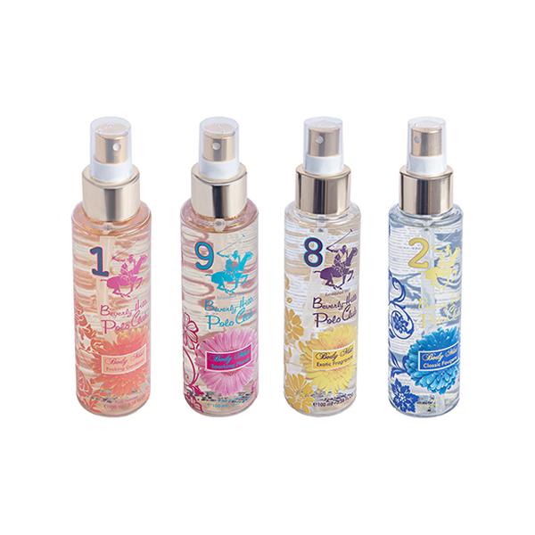 Beverly Hills Polo Club Series Collection Body Mist 100ml each 4's - Body Mist/Spray