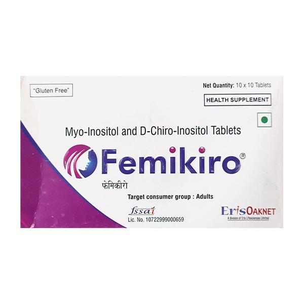 FEMIKIRO GLUTEN FREE Tablet 10's - Supplements-Vam