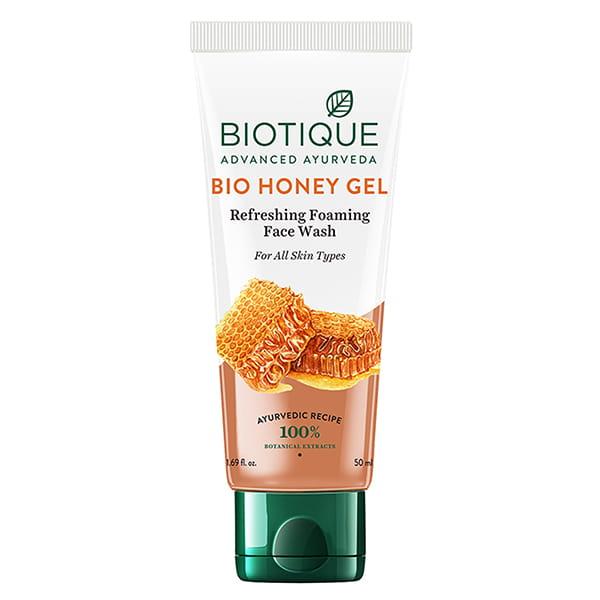 Biotique Bio Honey Gel Facewash 50 Ml - Face Wash & Cleansers