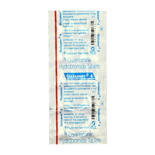 Netmeds | Galamer 4mg Tablet 10'S