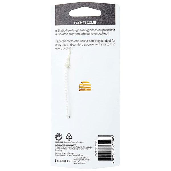 Basicare Pocket Comb 1's - Hair Combs