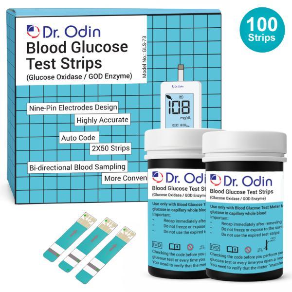 Dr. Odin Blood Glucose Test Strips - (GOD) (GLS-73) 100's - Blood Glucose Monitors/Strips