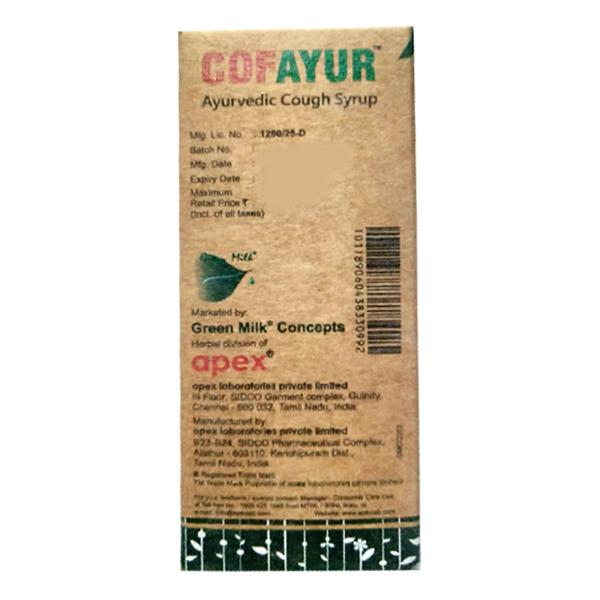 Cofayur Syrup 100ml - Cough And Cold-Cou