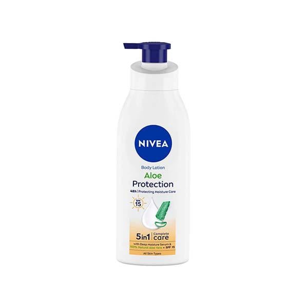 Netmeds | NIVEA BODY LOTION ALOE PROTECTION SPF15 400 ml