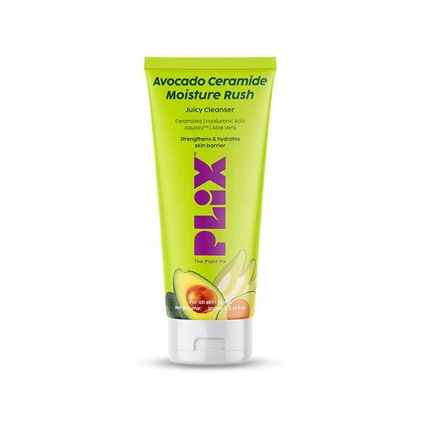 Netmeds | Plix The Plant Fix Avocado Ceramide Moisture Rush Juicy Cleanser To Strengthen Your Skin Barrier 100 ml