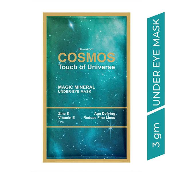 Netmeds | Cosmos by Bewakoof Anti-aging Magic Mineral Under Eye Mask Powered By Zinc & Vitamin-E 3 gm