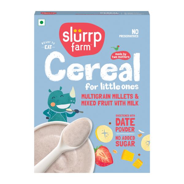 Netmeds | Slurrp Farm Cereal - Multigrain Millets & Mixed Fruit (Refill Pack) 300 g